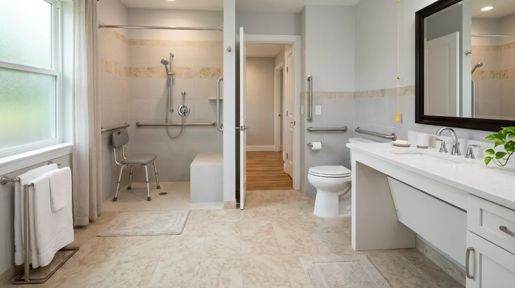 découvrez nos conseils d'aménagement pour une salle de bain sécurisée et confortable, spécialement conçue pour les seniors afin de favoriser autonomie et bien-être.