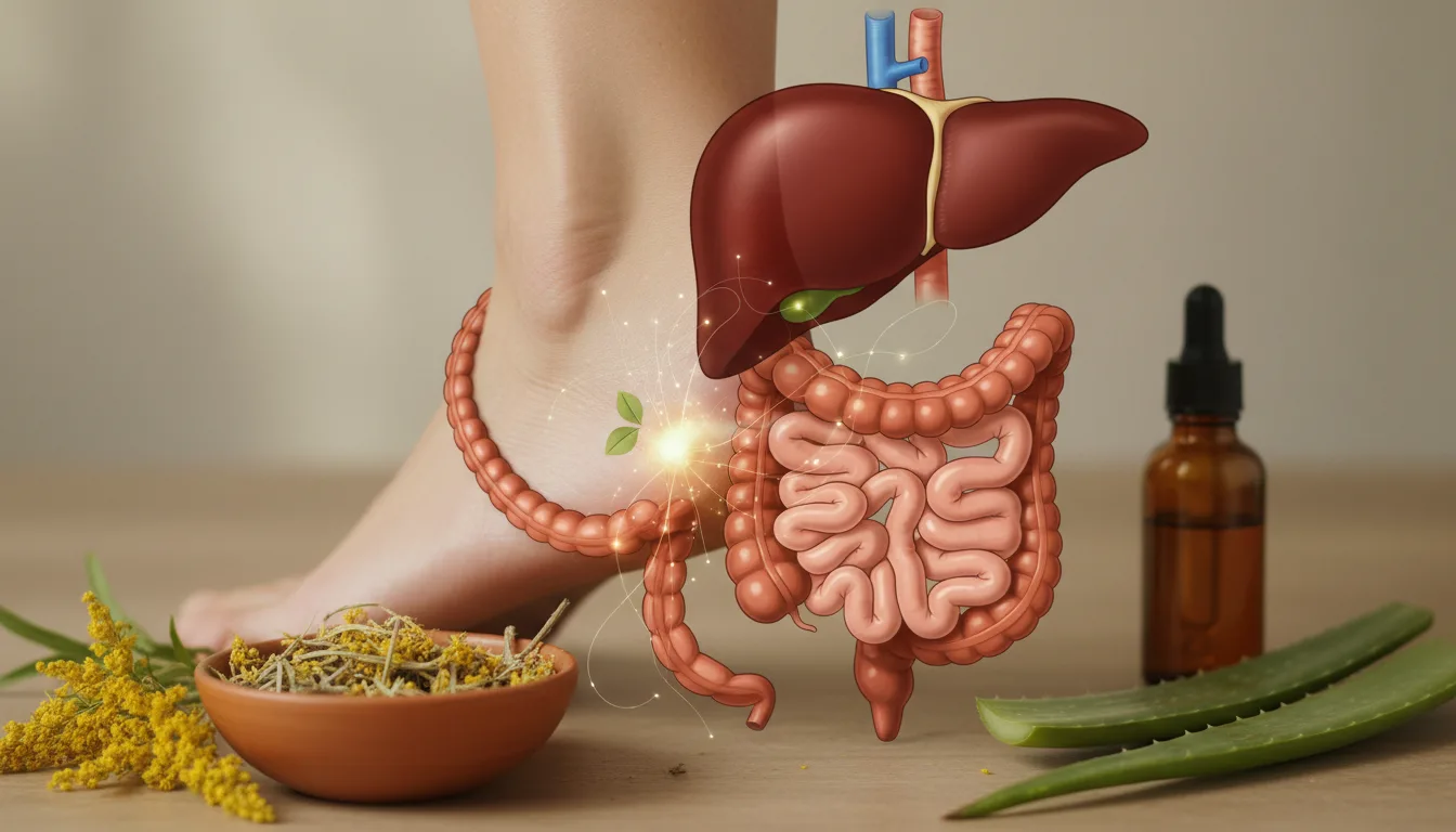 découvrez des solutions naturelles efficaces pour soulager l'épine calcanéenne en prenant soin de votre foie et de vos intestins.